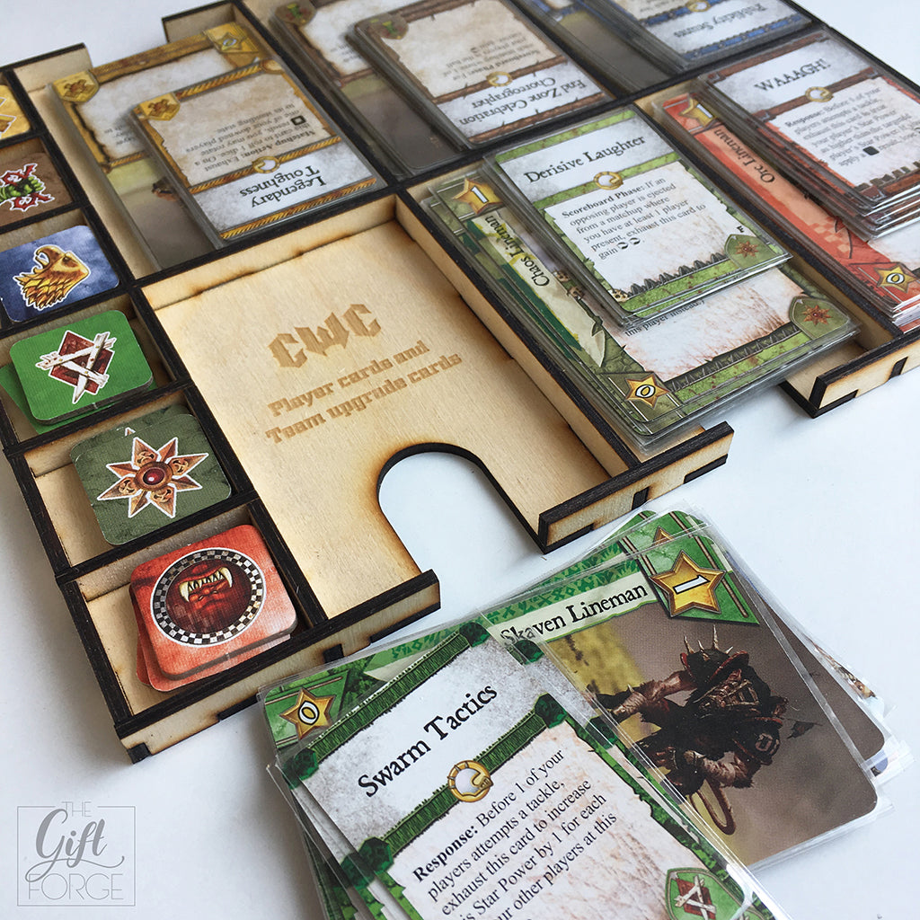 Insert compatible with Blood Bowl: Team Manager - The Card Game