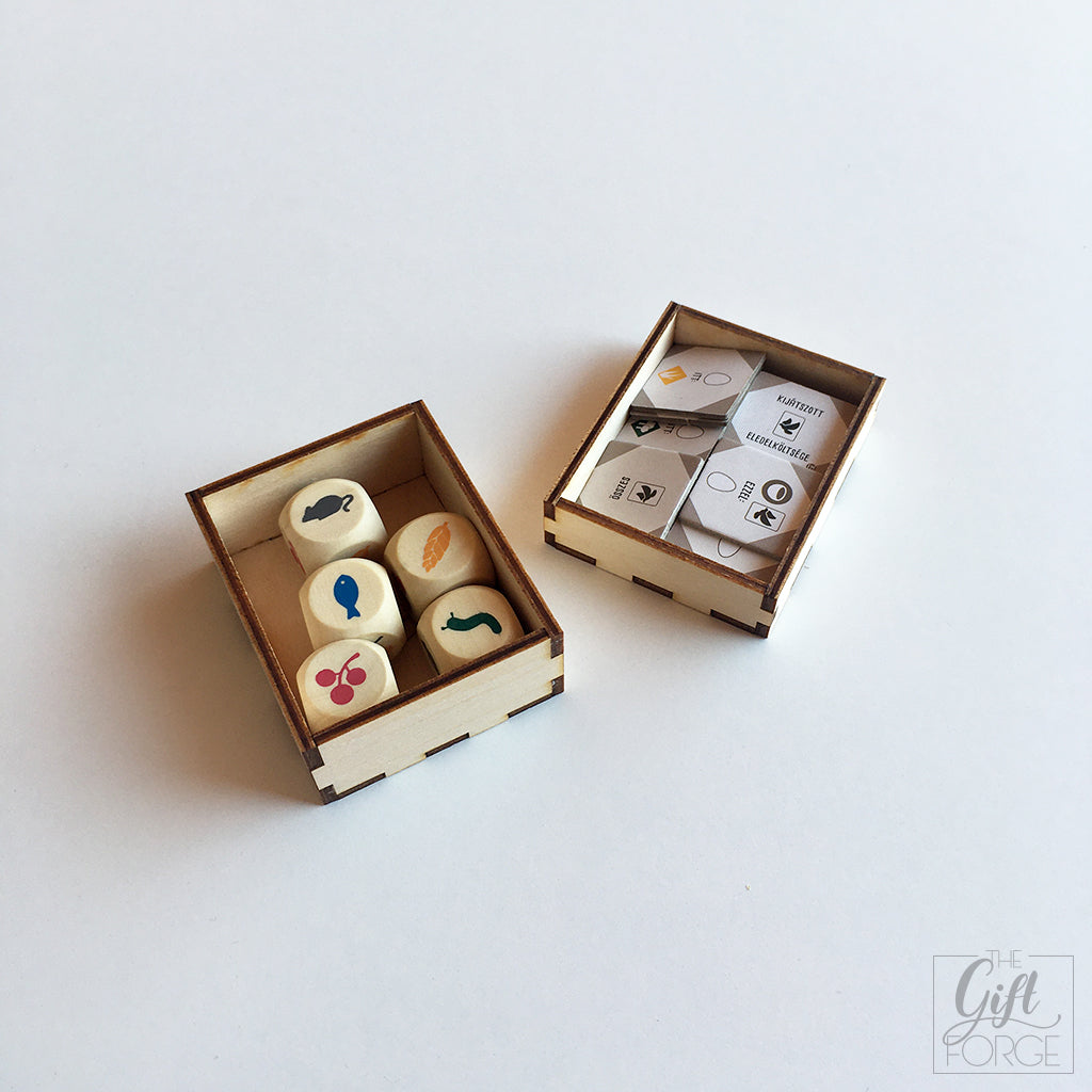 Insert compatible with Wingspan base game + European expansion