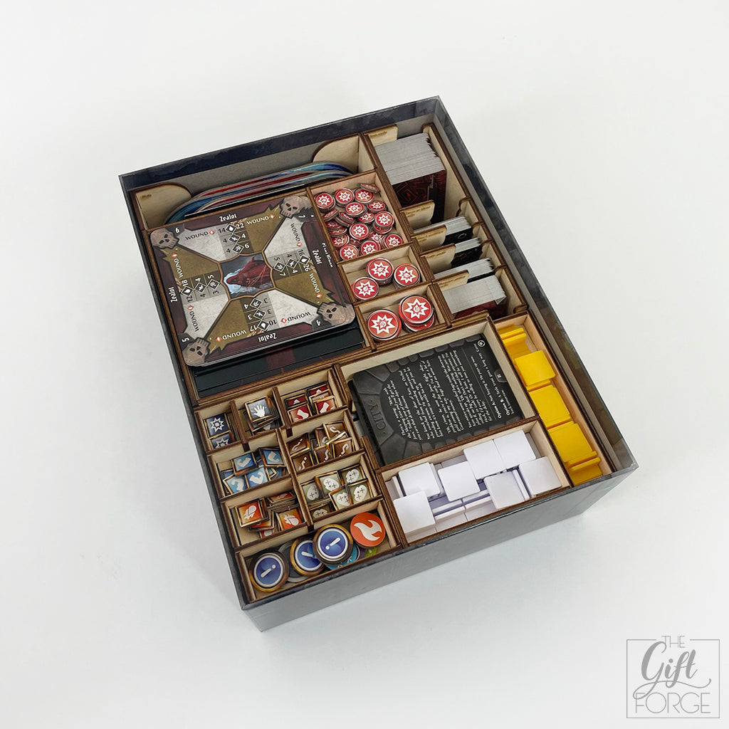 Insert compatible with Gloomhaven: Jaws of the Lion