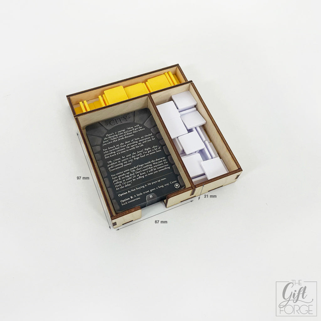 Insert compatible with Gloomhaven: Jaws of the Lion