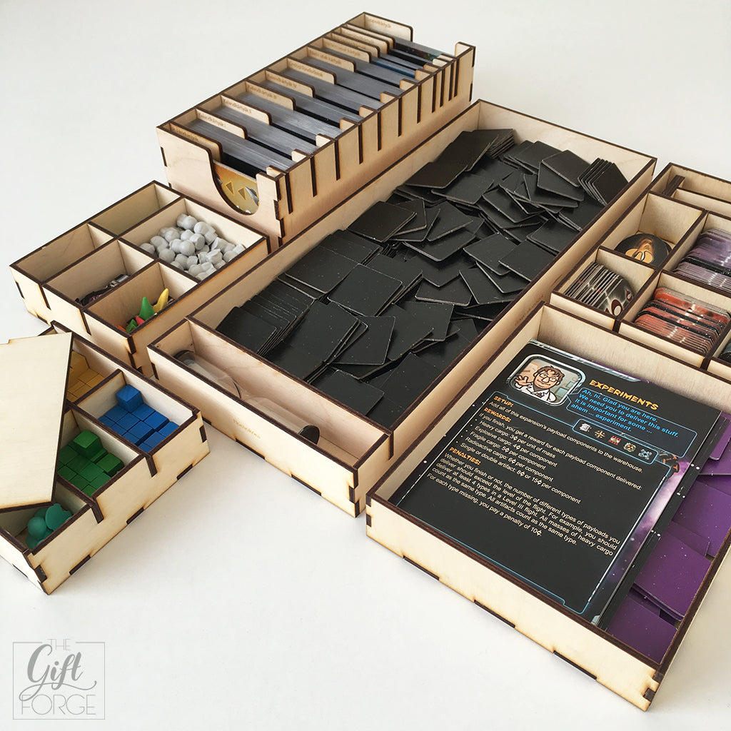 Insert compatible with Galaxy Trucker: Anniversary edition