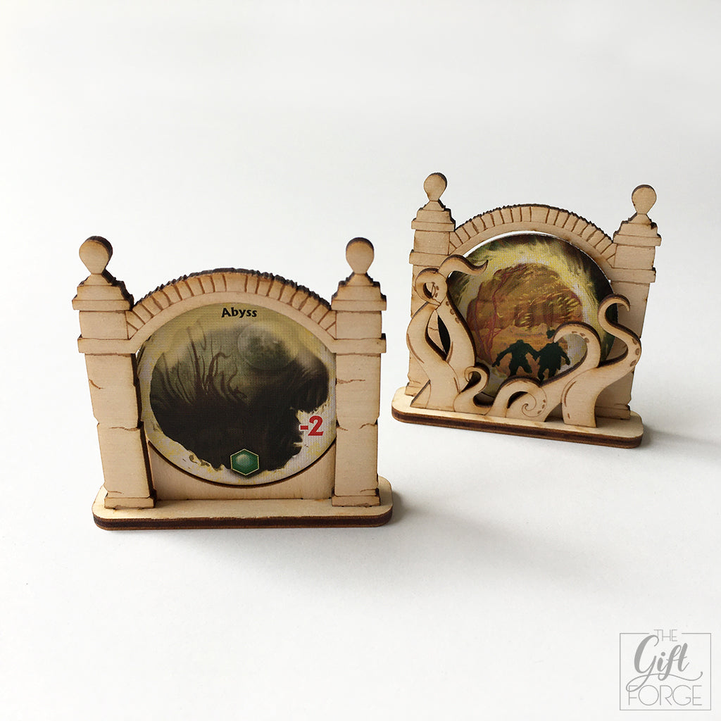 Gate holder compatible with Arkham/Eldritch Horror