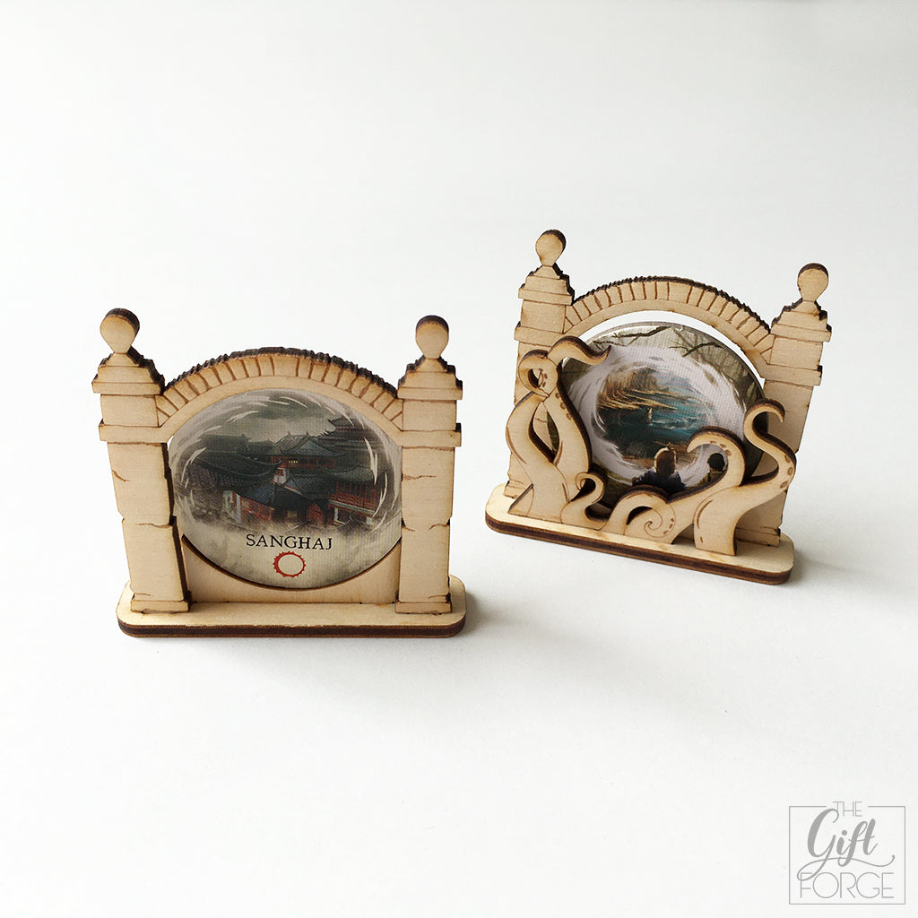 Gate holder compatible with Arkham/Eldritch Horror