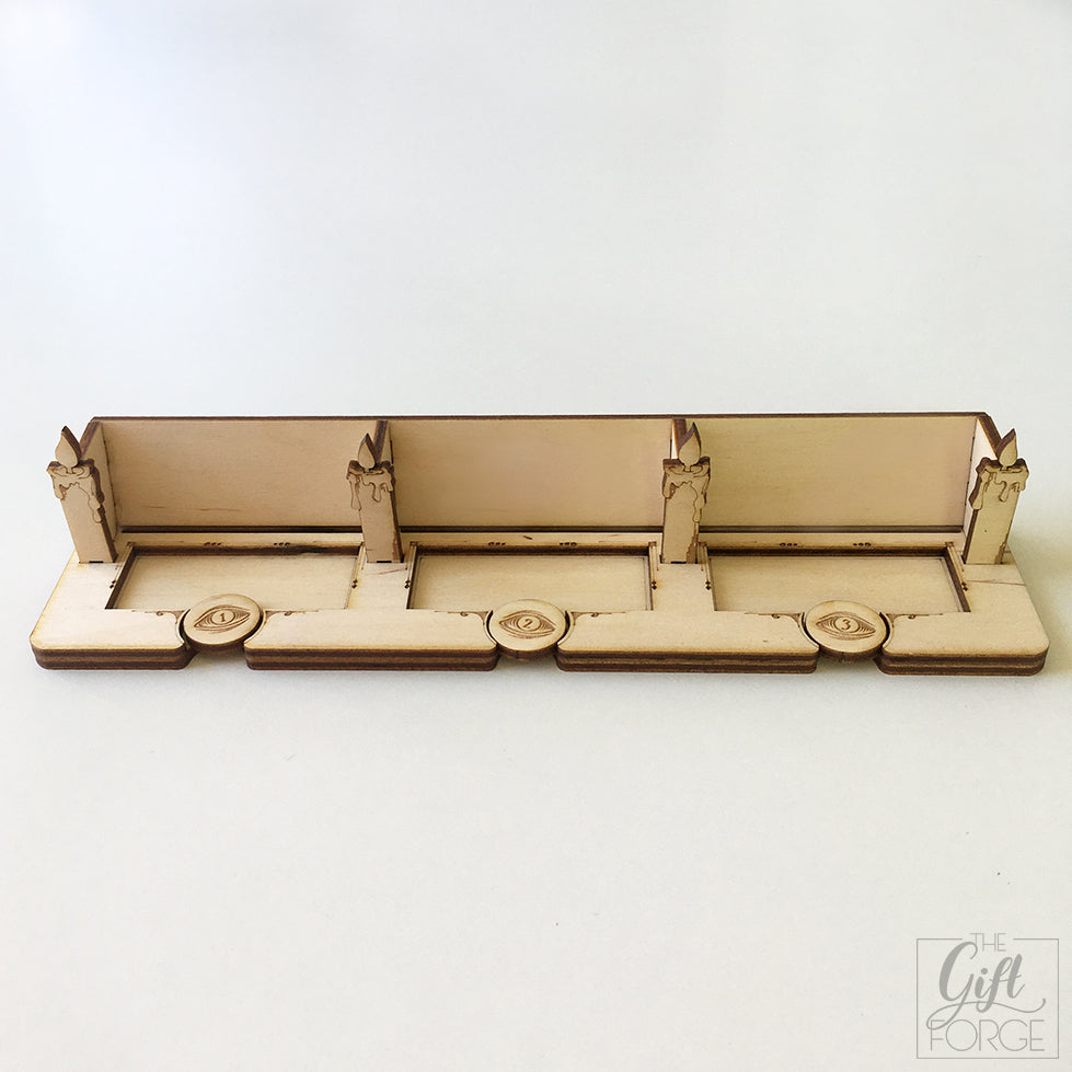 Encounter holder compatible with Arkham Horror: The Card Game