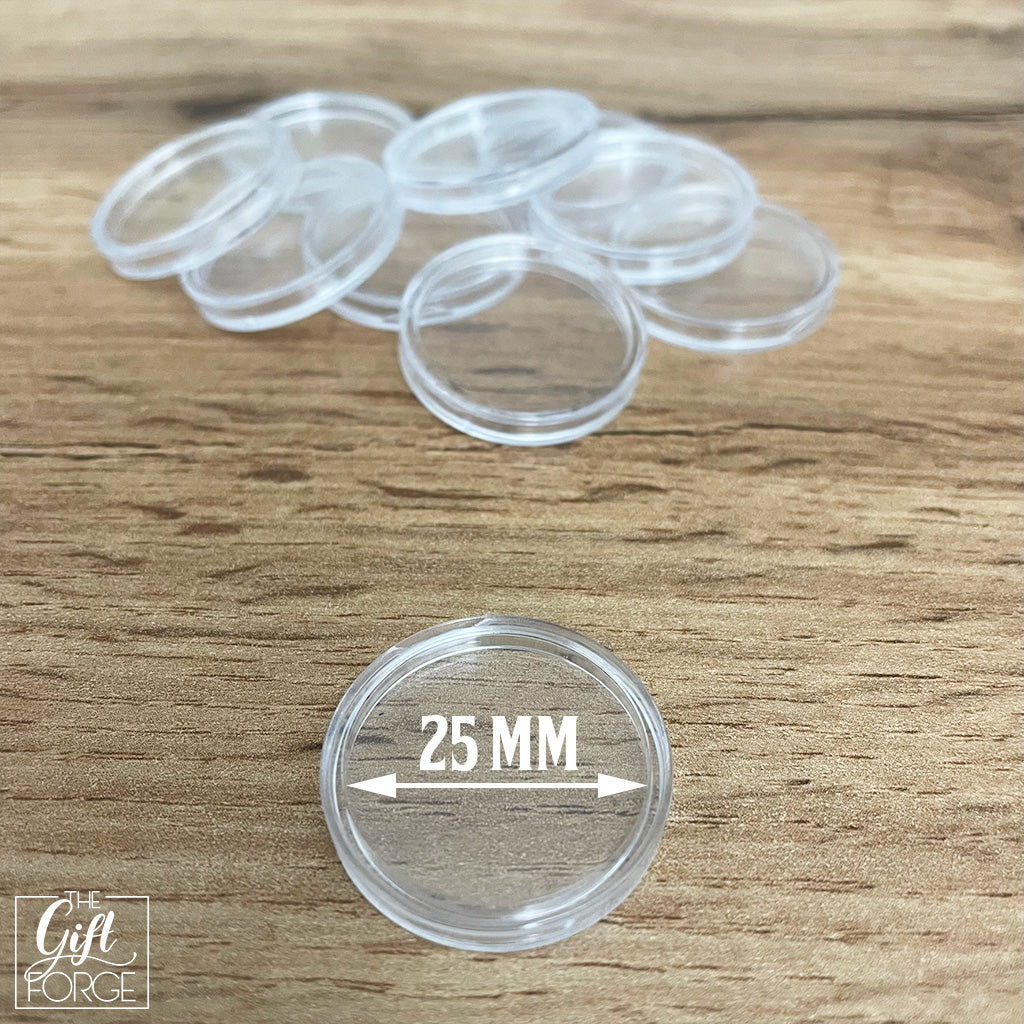 Coin capsule - 25 mm - The GiftForge Coin capsule - 25 mm - The GiftForge