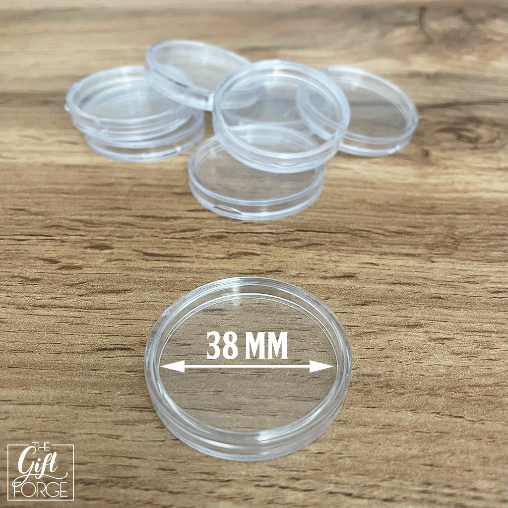 Coin capsule - 38 mm