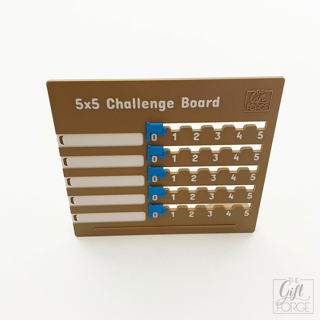 5x5 challenge board