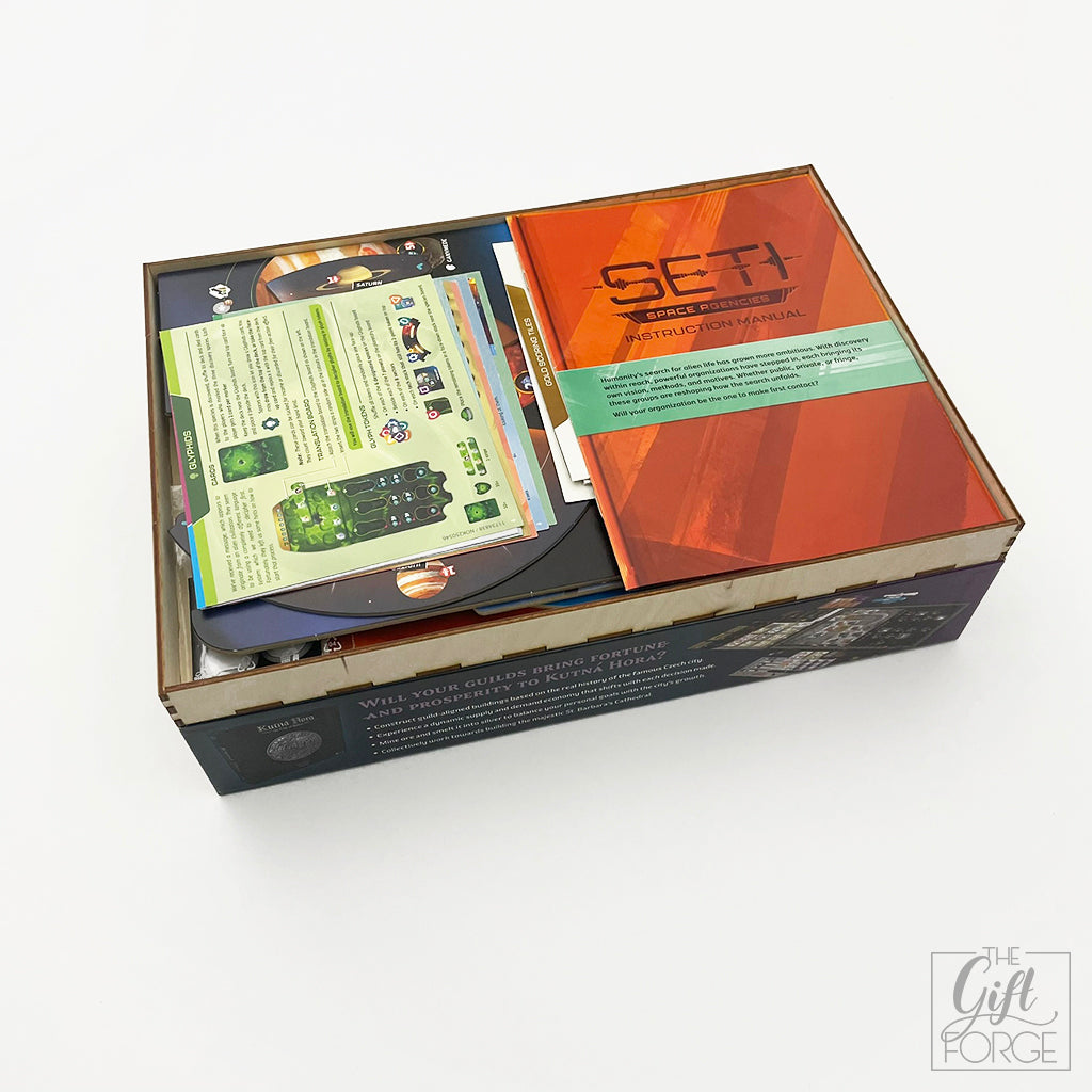 Insert compatible with SETI: Search for Extraterrestrial Intelligence