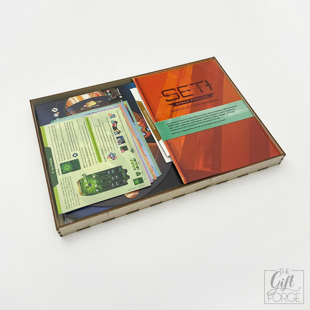 Insert compatible with SETI: Search for Extraterrestrial Intelligence