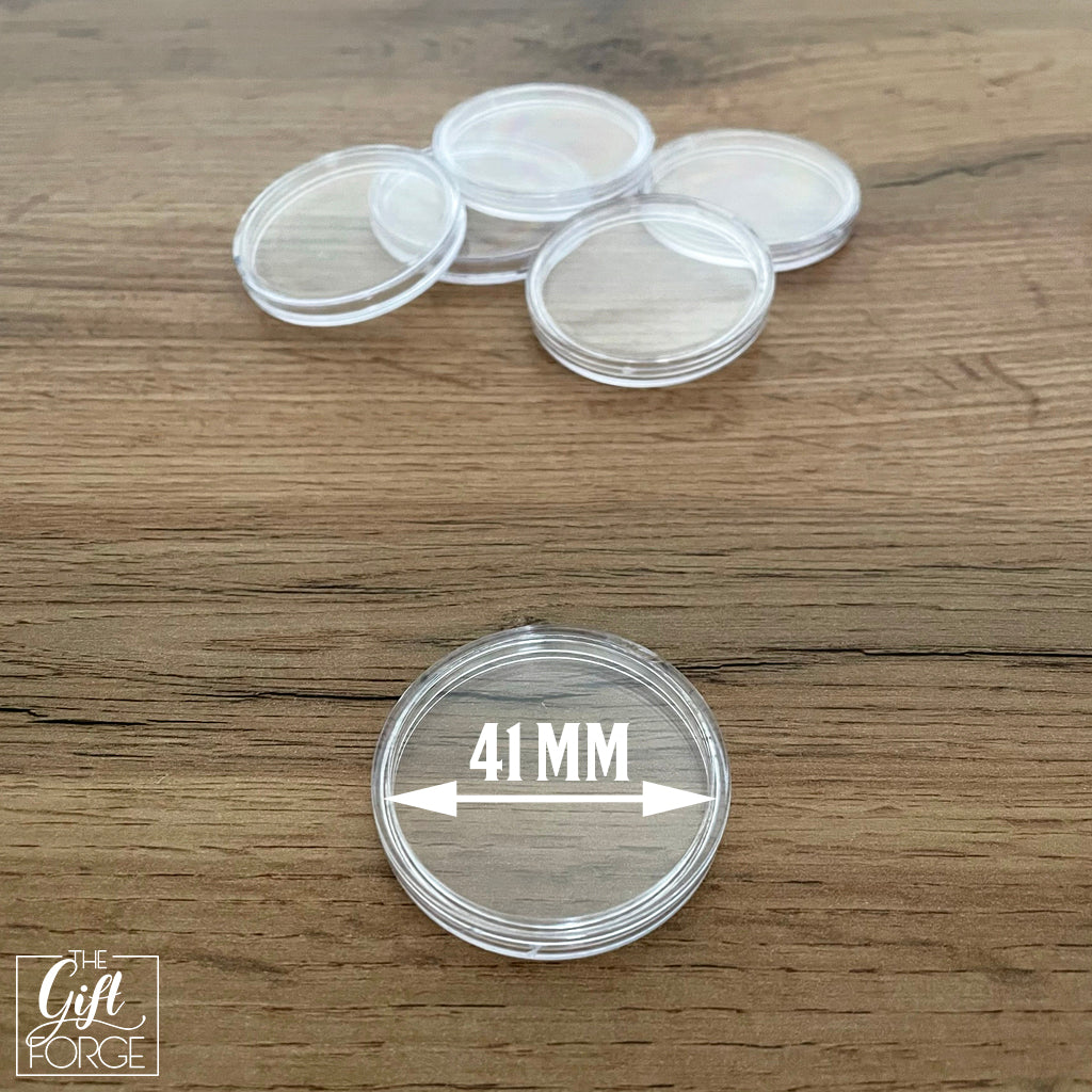 Coin capsule - 41 mm