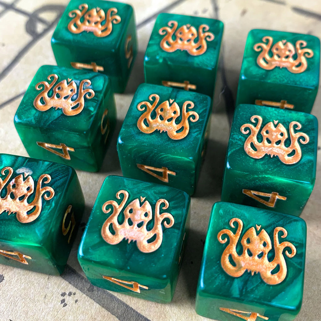 Cthulhu dice set