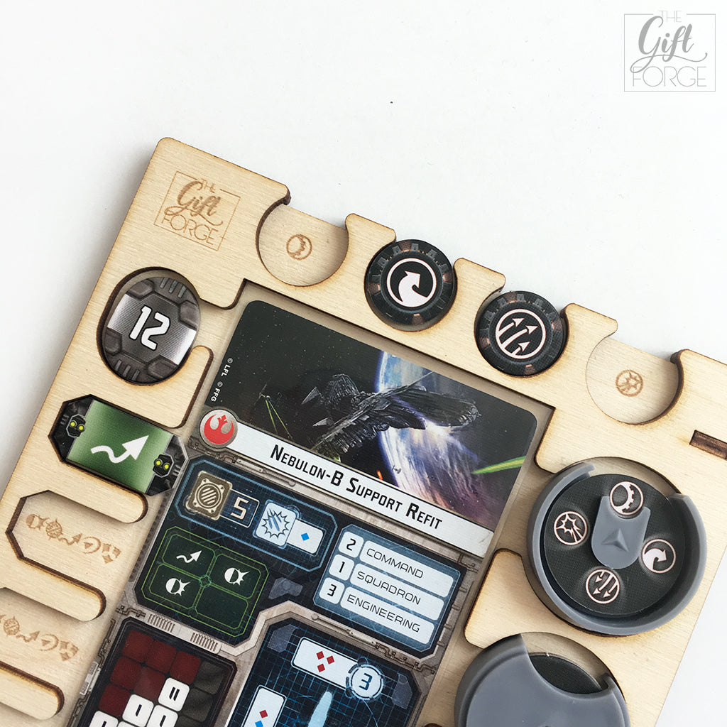 Player board compatible with Star Wars: Armada