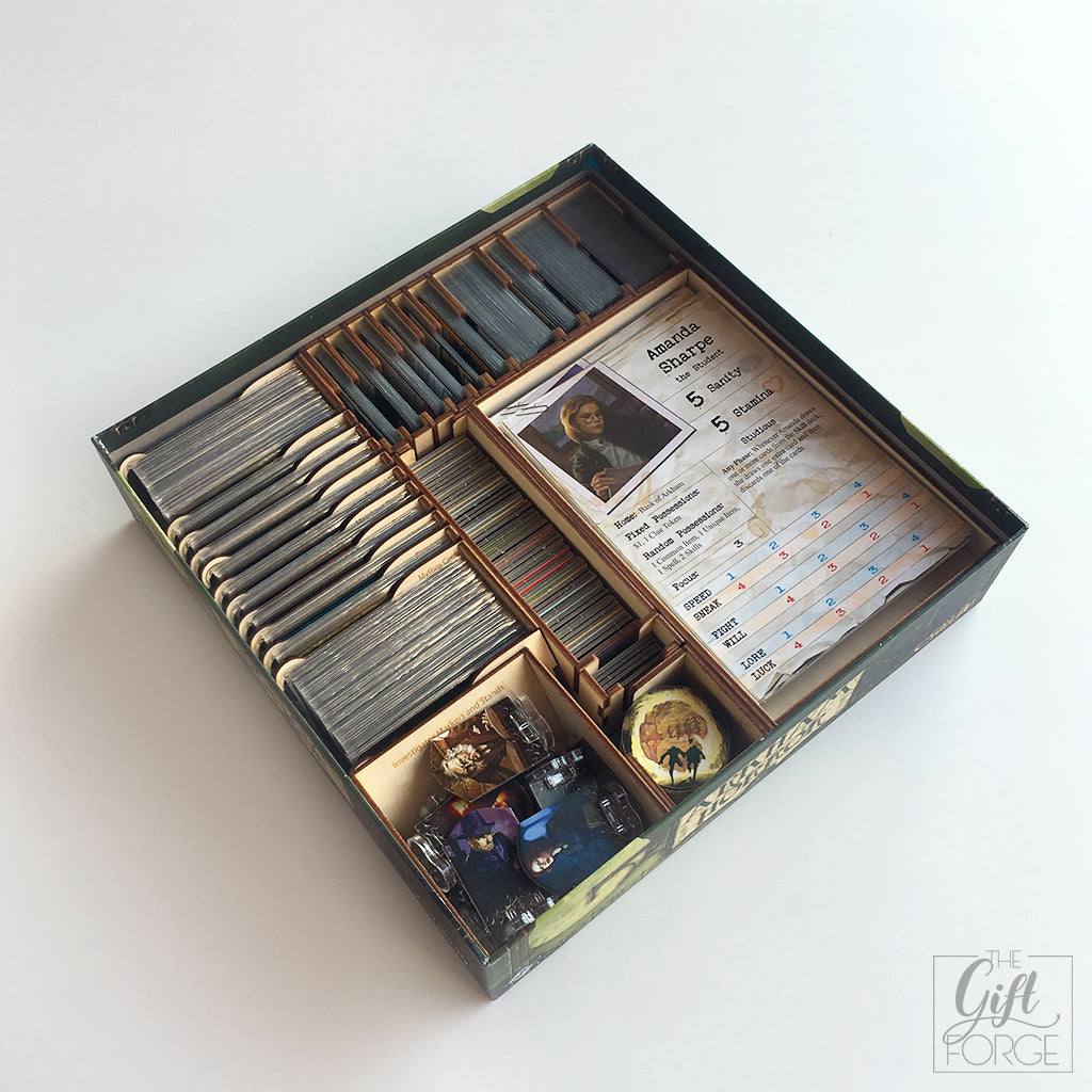 Insert compatible with Arkham Horror base game (2nd edition)