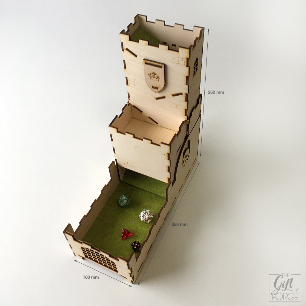Fortress dice tower