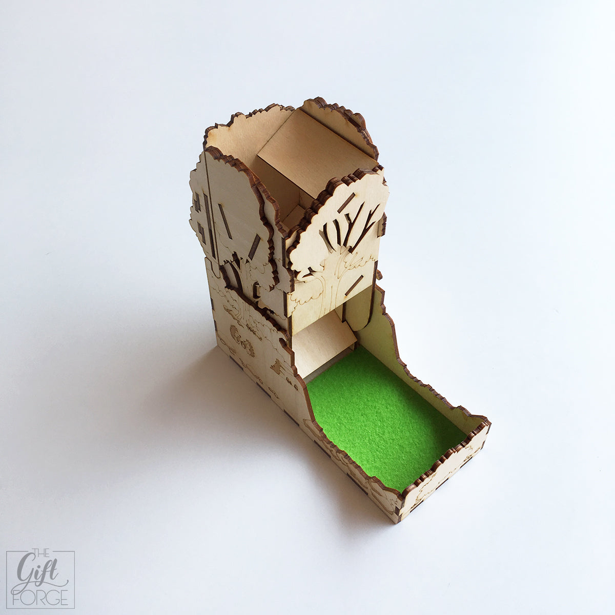Forest dice tower