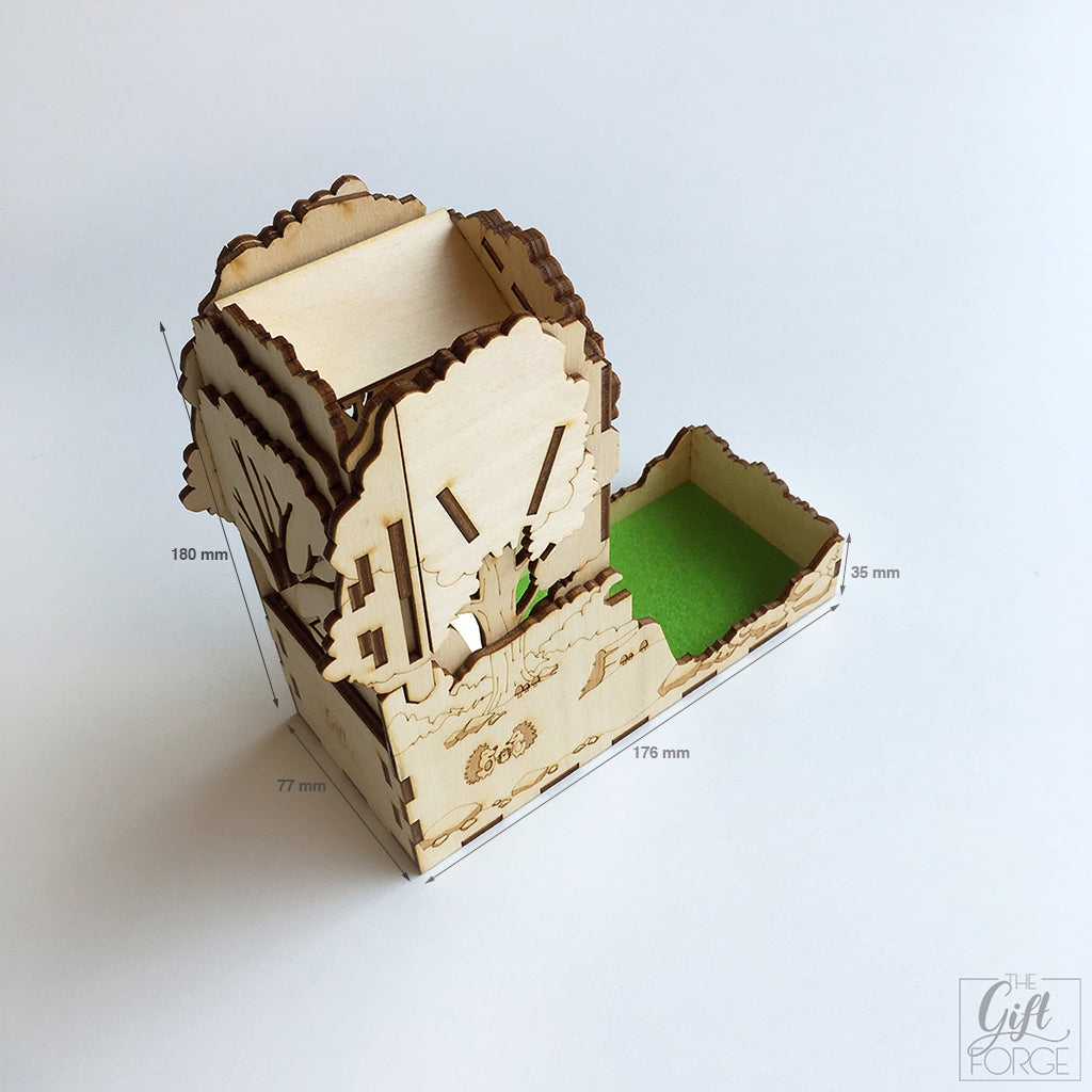 Forest dice tower