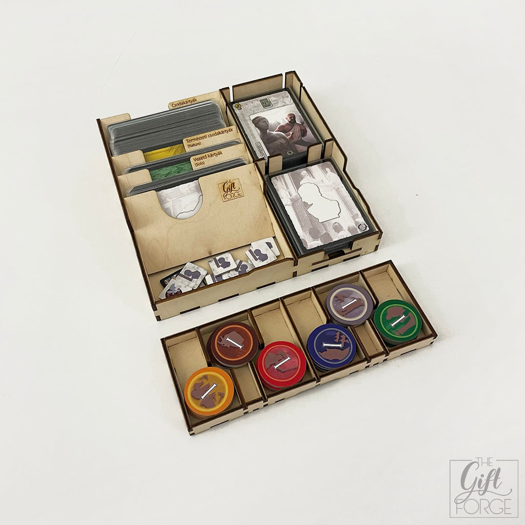 Insert compatible with 7 Wonders: Duel (fan made expansions)
