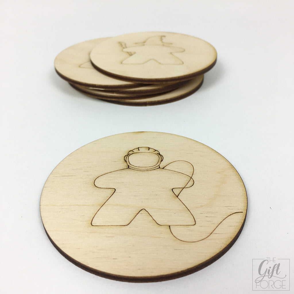 Meeple coasters (thematic 1)