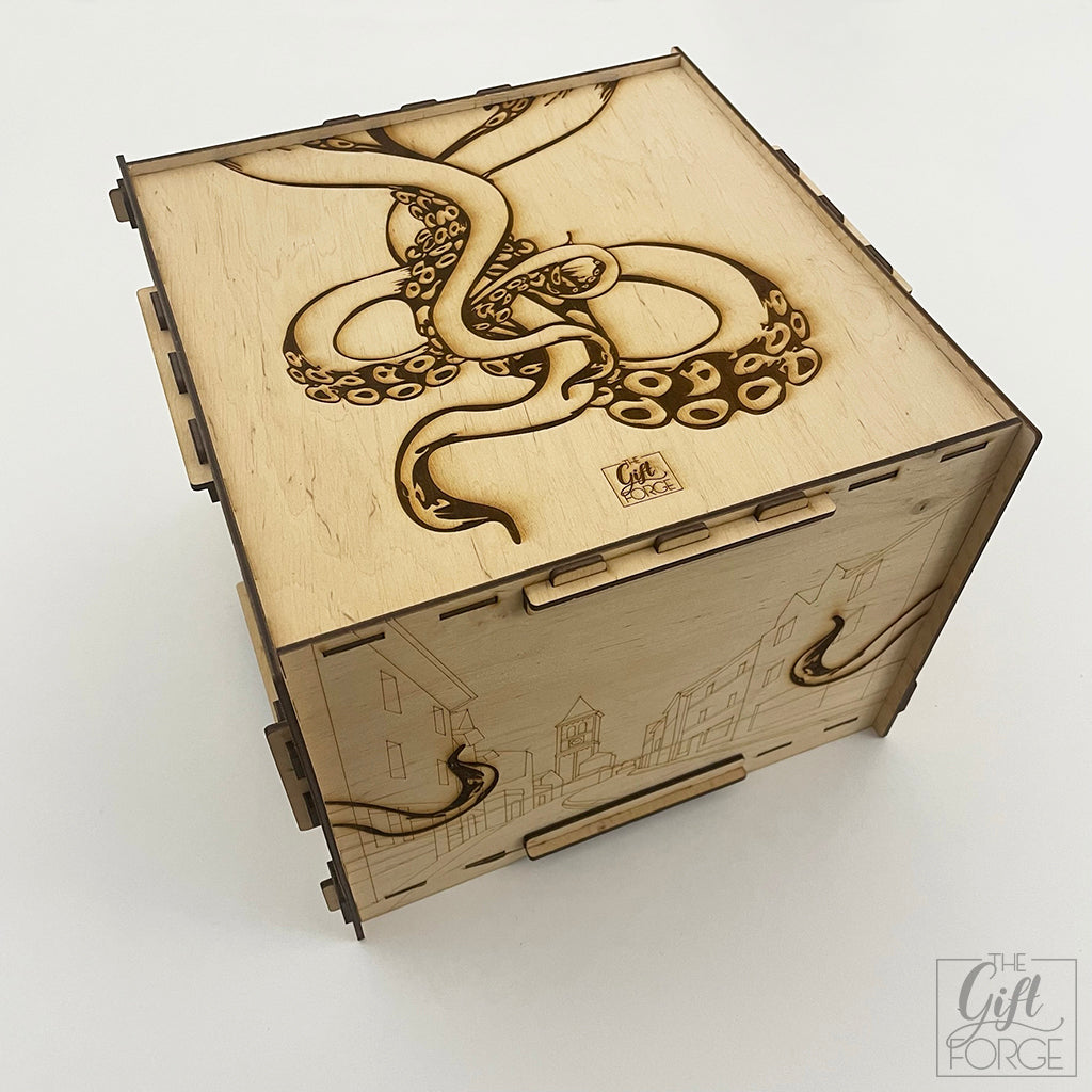 Wooden box compatible with Eldritch Horror