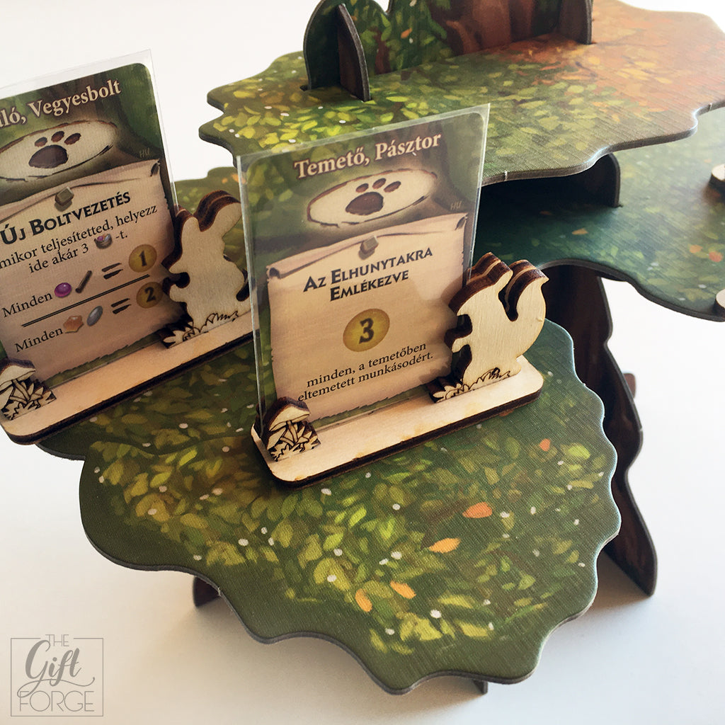 Special event card holder compatible with Everdell