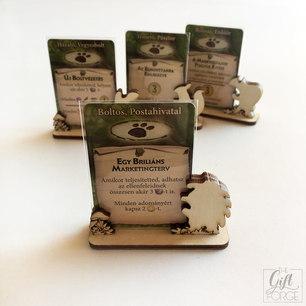 Special event card holder compatible with Everdell