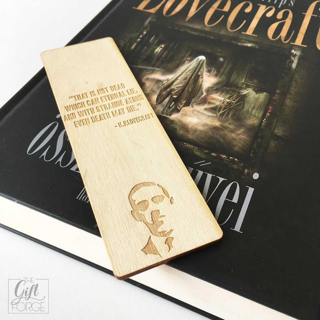 "That is not dead which can eternal lie..." bookmark