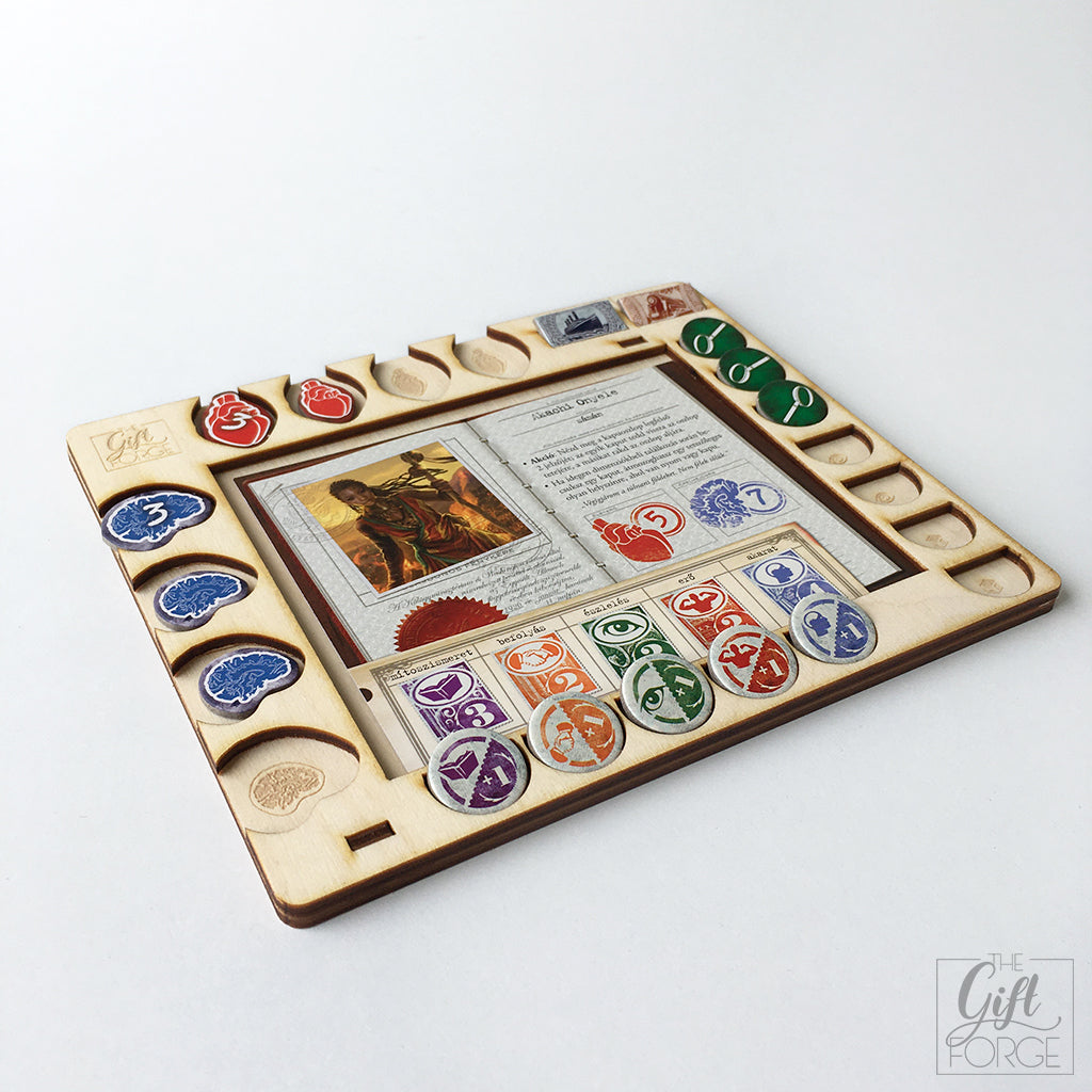 Player board compatible with Eldritch Horror