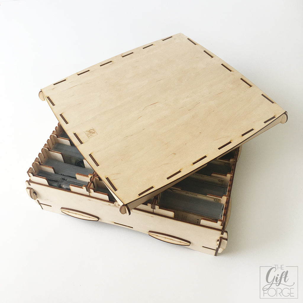 Big wooden box compatible with Arkham Horror: The Card Game