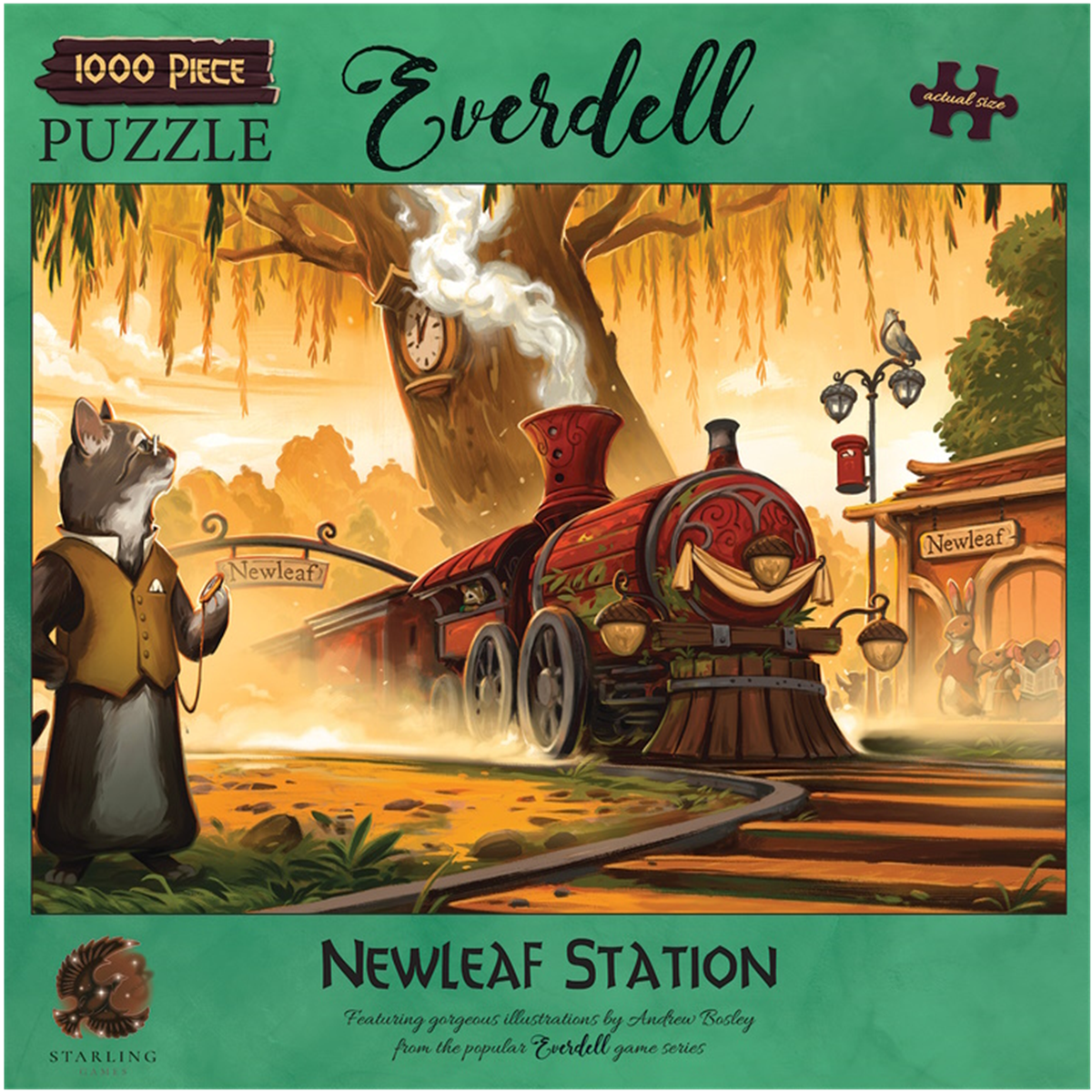 Everdell puzzle - Newleaf station